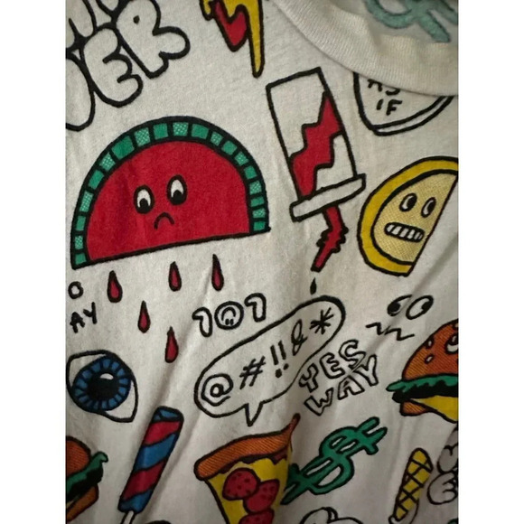 Forever21 Women’s size Medium Pop Art graphic Tanktop - Picture 3 of 6